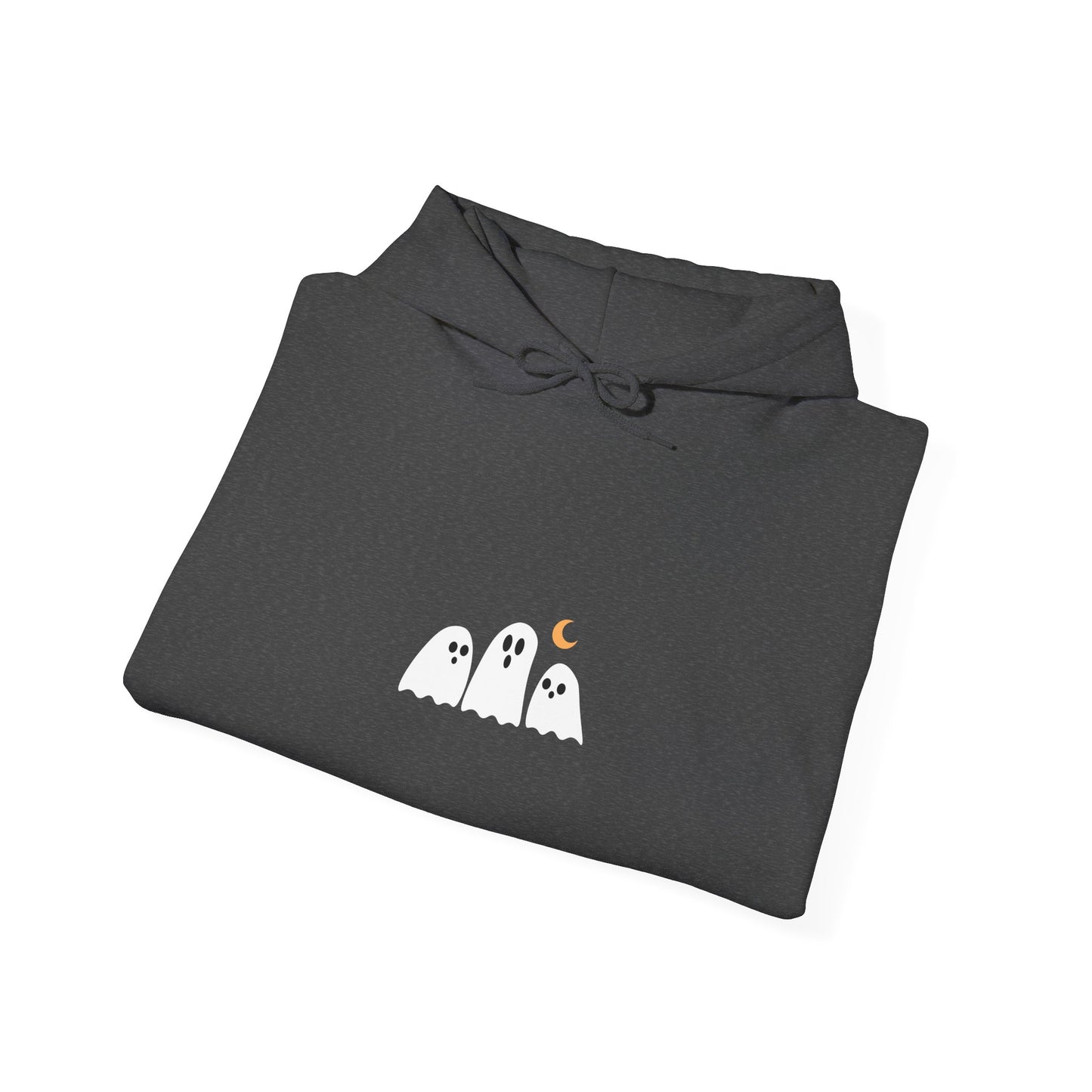 Minimalist Cozy Ghosts Hoodie - Unisex Halloween Sweatshirt